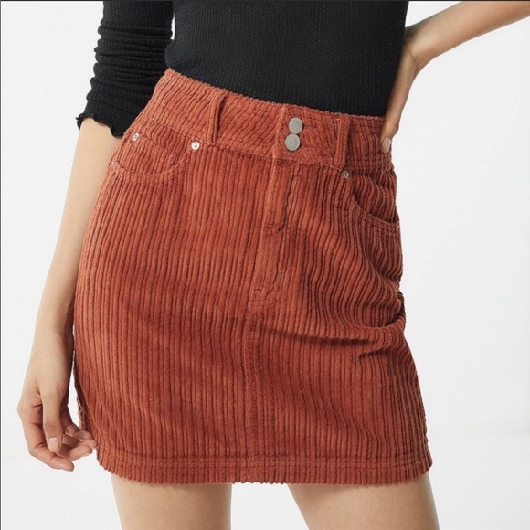 Urban Outfitters Dresses & Skirts - Urban Outfitters BDG - Rust Corduroy Skirt